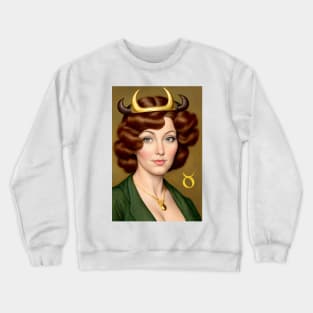 Taurus Girl Crewneck Sweatshirt